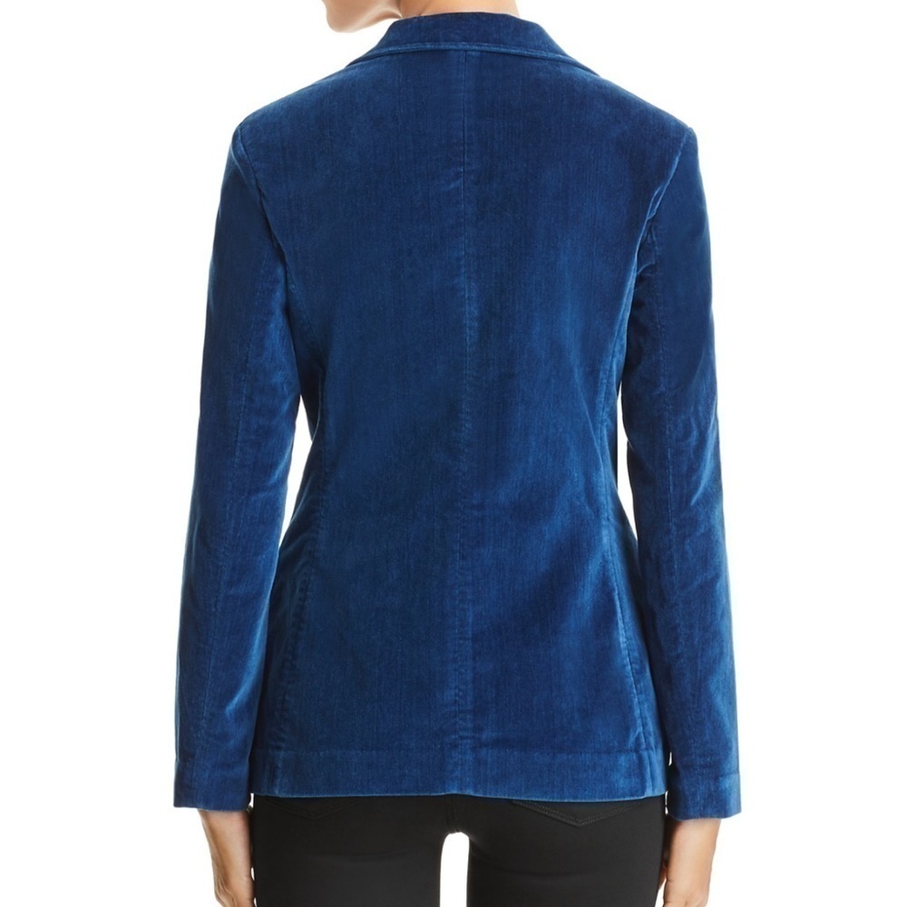 Parker Smith Velvet Blazer Midnight Blue Size Medium - Picture 4 of 9